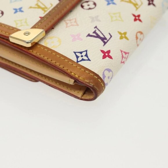 LOUIS VUITTON Multicolor Porte Monnaie Billets Cartes Credit M92983 Auth 130792 - Picture 4 of 16